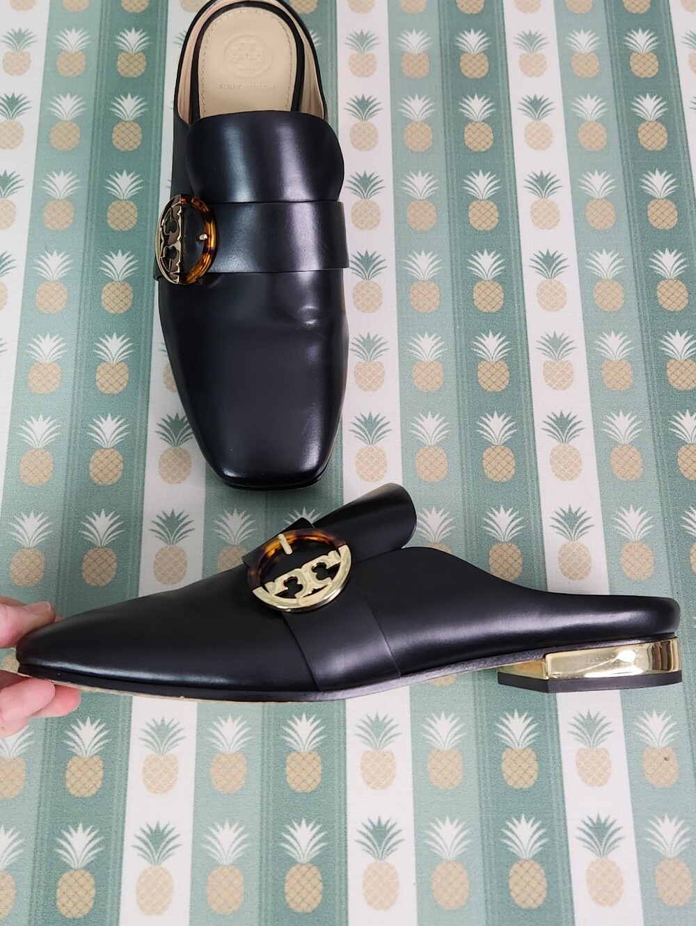 Tory Burch Sidney Backless Loafers - Picture 4 of 7